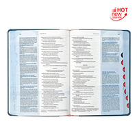 Bible personnalisée à couverture souple, impression de livres religieux, Bible anglaise, version King James, histoires bibliques