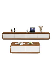 <span class=keywords><strong>Meuble</strong></span> <span class=keywords><strong>TV</strong></span> Moderne en Bois Massif Style Tendance Design Classique avec Fonction Réglable pour Chambre à Coucher et Hôpital - Product Image 4