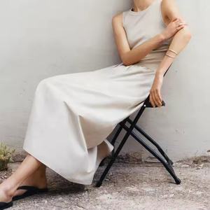 Vente flash - Robe bohème tendance, dos nu, élégante, en coton, décontractée pour femmes, nouvelle collection OEM - Product Image 4