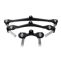 Poignées d'exercice réglables Mag Grip Pull Back & Press Down Lat Bar Rotation Triceps Machine d'exercice pour la fixation de câble de gymnastique