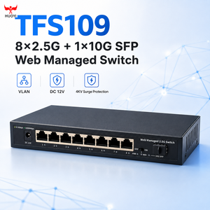 <span class=keywords><strong>Switch</strong></span> Gestionado de 8 Puertos 2.5Gb con 1 Puerto de Enlace Ascendente SFP de 10G, <span class=keywords><strong>Switch</strong></span> de Red Gestionado por Web - Product Image 2