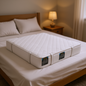 Protège-matelas matelassé de compétition, largeur 100 cm, longueur 2 m, taille simple, usage domestique, lavable en machine, protection de lit - Product Image 2