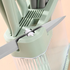 17 Pieces Kitchen Accessories Silicone Utensils Set Knife Set Cutting Board Non Stick Kitchen Cooking Utensils Set with Holder - Product Image 2
