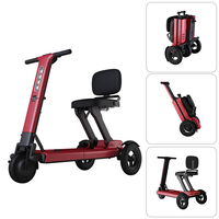 Moto électrique pliable portable 36V Freeland, meilleure vente, nouveau style de scooter pour personnes handicapées, performance brillante et douce pour les personnes âgées