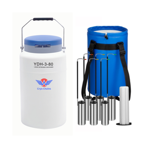 Conteneurs LN2 faciles d'entretien YDS-15 petit flacon de dewar d'azote liquide de 15L pour l'entraînement - Product Image 6