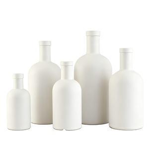 Haute qualité blanc mat 500ml 750ml bouteilles <span class=keywords><strong>de</strong></span> vin en verre emballage vide en liège pour vin <span class=keywords><strong>café</strong></span> <span class=keywords><strong>liqueur</strong></span> Tequila <span class=keywords><strong>liqueur</strong></span> huile d'olive - Product Image 5