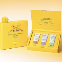 Boîte cadeau rigide haut de gamme personnalisée avec logo, magnétique, gaufrage et pelliculage mat pour éponge cosmétique – Prix de gros