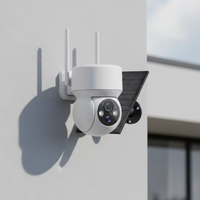 Solar Camera Security for Home Solar Camera with Night Vision Built-in Mic Outdoor Security