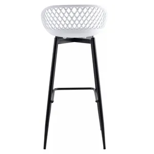 <span class=keywords><strong>Tabouret</strong></span> <span class=keywords><strong>de</strong></span> <span class=keywords><strong>bar</strong></span> Offre Spéciale hauteur comptoir en plastique <span class=keywords><strong>taupe</strong></span> avec pieds en métal - Product Image 3