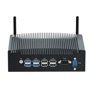 New Design Mini Pc Cronus Zen DDR4 Fanless Industrial RJ45 Lan Payment Terminal RS232 Com Touchscreen Monitor Computer Desktop