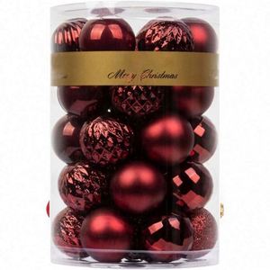 Adornos Navideños Colgantes de Plástico Artificial, Esferas Irrompibles de 10 cm, Oferta Especial Navidad 2022 - Product Image 1