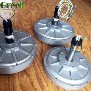 10KW 100RPM Low RPM Low Torque Low Weight Coreless Permanent Magnet Wind Generator - Product Image 4