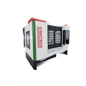 Centre d'usinage vertical VMC 855 de qualité industrielle, broche BT50, 3-5 axes, Fanuc/GSK, personnalisable pour les pièces aérospatiales et automobiles - Product Image 2