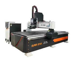 Wood cutting cnc router machine for solidwood MDF aluminum PVC Plastic