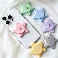 Étui à rouge à lèvres personnalisé en forme de fleur, autocollant pour téléphone portable, conteneur cosmétique, étui pour fard à joues, fard à paupières, poudre, baume à lèvres