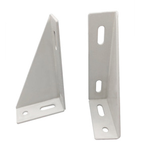 Triangle <b>Bracket</b> 40mm 5mm Thickness Iron Material Spraying Surface Home Improvement Hardware Fixing Connector - Product Image 3