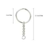 Porte-clés en métal, porte-clés personnalisés, accessoires pour porte-clés, pièces de porte-clés, accessoires de quincaillerie
