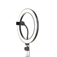 Dudukan Tripod Streaming langsung profesional, dengan lampu cincin & mikrofon untuk ponsel/kamera perekaman Video TikTok YouTube