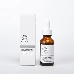 OEM Private Label Fade dark circles under the eyes Solution Skin Care Caffeine Face Serum For eye