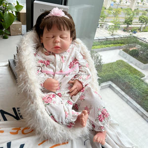 Tam katı silikon yeniden doğmuş bebek 22 inç 5.2kg Bebe yenidoğan silika jel silikon bebekler yeniden doğmuş tam vücut silikon bebek bebek ucuz - Product Image 5