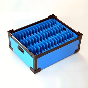 Ondulé PP Coroplast Étanche Panneau Conteneur En Plastique Cloisons Séparation Barrière Grille Circulation Boîte Entretoise Lame Pince - Product Image 2