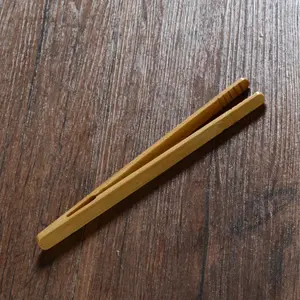 Pinzas de incienso de carbón de bambú para cachimba, quemador de madera con logotipo personalizado