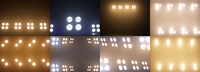 Reflector LED COB de Alta Potencia para Torre de Iluminación, con Copa Reflectora, IP65 Impermeable, Resistente para Exteriores, para Almacenes
