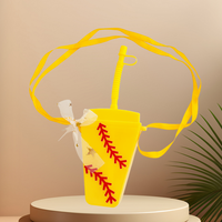 Fabrieksdirecte verkoop Halloween fruit-stijl 320ml plastic bekers voor feesten & school evenementen
