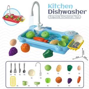 Ensemble de cuisine réaliste pour enfants matériel éducatif <span class=keywords><strong>PC</strong></span> en plastique cadeau de cuisine pour enfants expédié Europe Amérique - Product Image 5