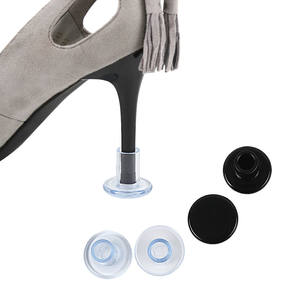 Protection de <span class=keywords><strong>Talon</strong></span> Haut <span class=keywords><strong>Anti</strong></span>-Dérapant et <span class=keywords><strong>Anti</strong></span>-<span class=keywords><strong>Bruit</strong></span>, Housse Protectrice pour Chaussures à Talons Hauts - Product Image 2