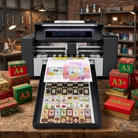 Cortadora de Etiquetas y Papel Adhesivo Purcell A3 A4 A3+, Plotter de Corte Digital con Alimentación Automática y Doble Cabezal