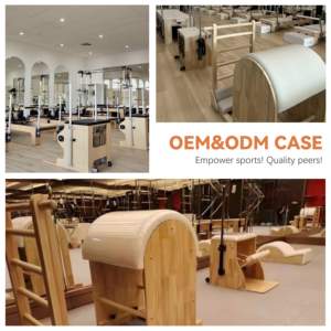 มืออาชีพสมดุลเมเปิ้ลยิมอุปกรณ์ออกกําลังกายเครื่องเตียงไม้พิลาทิสรีฟอร์มเมอร์ - Product Image 5