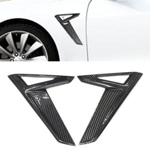 Deflector <span class=keywords><strong>de</strong></span> <span class=keywords><strong>Viento</strong></span> Lateral <span class=keywords><strong>de</strong></span> Fibra <span class=keywords><strong>de</strong></span> Carbono Real <span class=keywords><strong>de</strong></span> Alto Rendimiento 2014-2019, Decoración Exterior para Automóviles, Adornos para Tesla Model S - Product Image 6