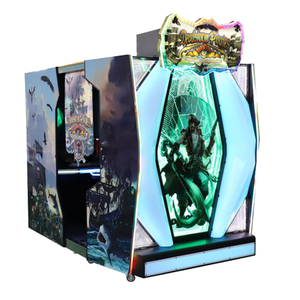Simulador de disparos de aventura pirata, máquina de juegos de disparos operada con monedas, juego de arcade con temática pirata, arcade de disparos para 2 jugadores - Product Image 1