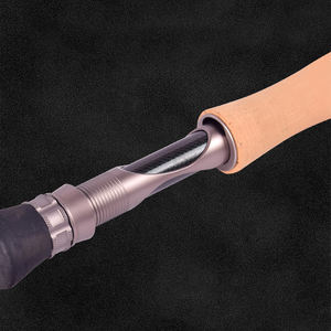 Kit de <span class=keywords><strong>canne</strong></span> à pêche à la <span class=keywords><strong>mouche</strong></span> en fibre de carbone 2,7 m FAST avec anneaux en acier inoxydable pour la pêche en lac, en eau douce, en mer, pour <span class=keywords><strong>brochet</strong></span> et poisson-chat - Product Image 3