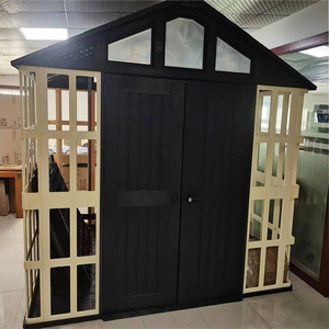 Plástico impermeable HDPE Suministros de jardín Cobertizos de almacenamiento de patio trasero Casa de verano Cobertizos de jardín almacenamiento formación al vacío casa al aire libre - Product Image 2