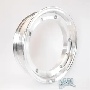 OEM fábrica Custom alta qualidade alumínio CNC usinado Rim Tubeless motocicleta elétrica peças