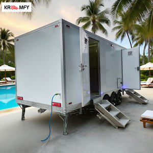 Remolque de Baño Móvil de Acero de Lujo 2026 para Uso en Parques - Product Image 4