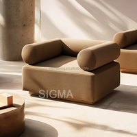 SIGMA 2025 nouveau concepteur haut de gamme moderne luxe segmenté tissu sectionnel canapé ensemble convertible meubles d'intérieur pour hôtels appartements