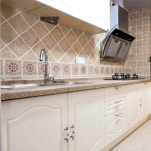 Fatto a mano rustico Vintage 15*15cm arte ceramica piastrelle da bagno cucina opaca caminetto piastrelle da parete Resort - Product Image 6