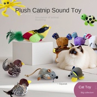 Jouet pour chat modèle KDL25326 Fujian Self-Hi Anoxi, simulation de son, plume en peluche, bâton intelligent pour taquiner, artefact automatique