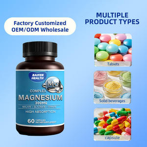 Suplemento de Vitaminas y Minerales con Complejo de Magnesio de 300 mg OEM con Glicinato, Malato y Citrato - Product Image 4