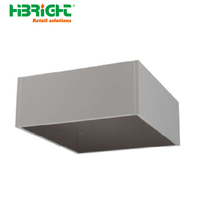 Hotte d'extraction murale professionnelle Highbright en acier inoxydable pour cuisines commerciales, système de ventilation robuste pour hôtels et restaurants