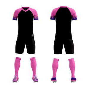 Maillots de football imprimés personnalisés à haute élasticité, respirants, à manches courtes, confortables pour l'été, adaptés aux longues séances d'exercice sportif - Product Image 6