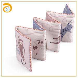 Juguetes de Tela para Bebés con Sonido y Texturas, <span class=keywords><strong>Libro</strong></span> Sensorial para Estimulación Visual y Tiempo Boca Abajo - Product Image 1