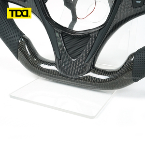 พวงมาลัยคาร์บอนไฟเบอร์แท้ TDD พร้อมไฟ LED สำหรับ Acura TLX - Product Image 2