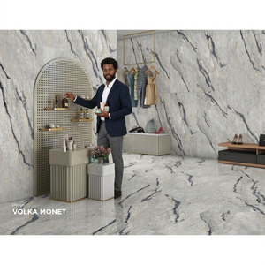 Vellina Coin Grey 800x1600mm Contemporary Stone Effect Porcelain Tiles <b>Matte</b> Finish for Architectural <b>Flooring</b> - Product Image 6