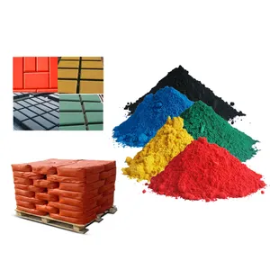 Free Sample Paint Dye Concrete Pigment Iron Oxide Red Yellow Black Green Powder Pigments For Ceramics