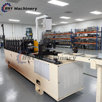 Machine de profilage entièrement automatique pour profilés en acier cornière, avec poinçonnage de trous de bride