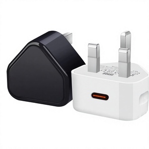 อะแดปเตอร์ชาร์จเร็ว 20W PD QC3.0 USB-C พร้อมระบบป้องกันไฟเกิน/กระแสเกิน สำหรับ 16/15/14 Pro Max และแล็ปท็อป (ปลั๊ก US/EU/UK) - Product Image 4